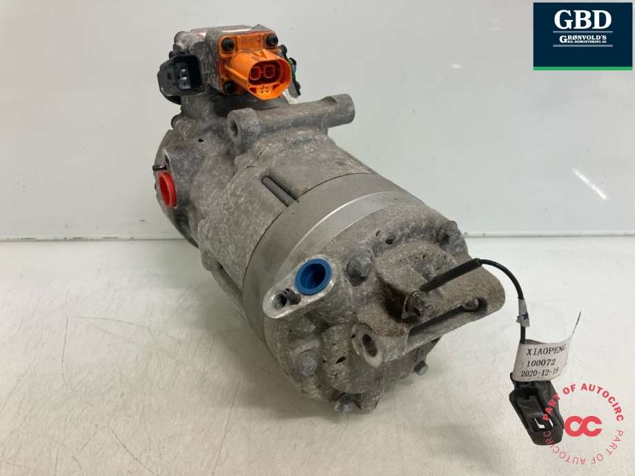 Aircondition kompressor elbil til XPeng G3 2021-->>  (8110001DC1-00-03|37136100076|3MG0427 G0)