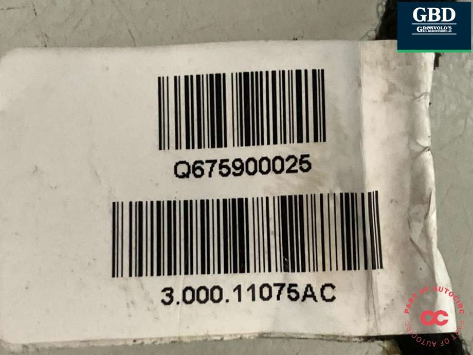 Baklukedemper høyre til XPeng G3 2021-->> (5840201DC1-00-01|Q675900025|)