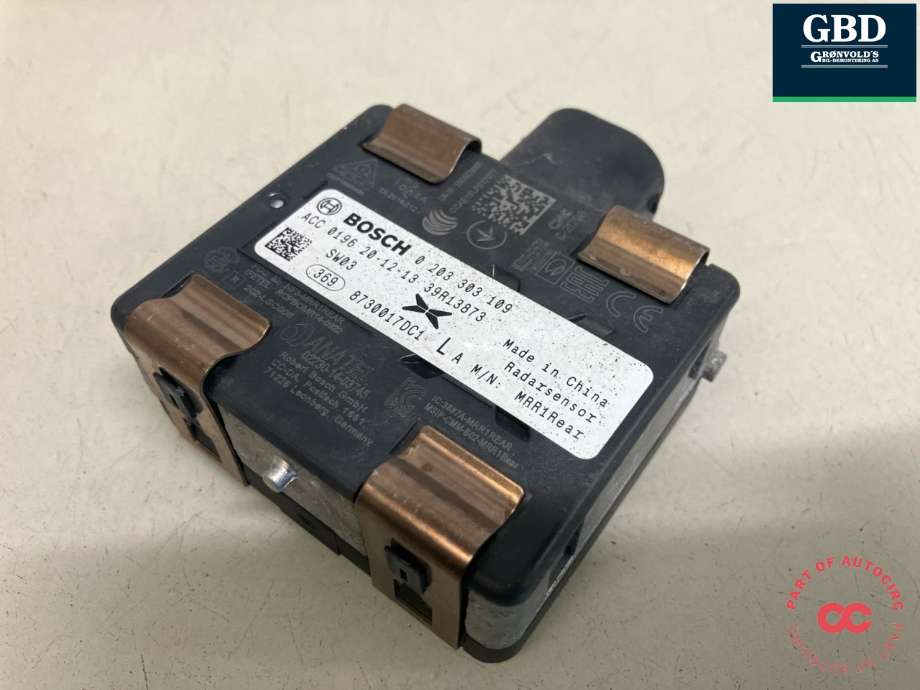 Sensor radar til XPeng G3 2021-->>  (BOSCH|8730017DC1-00-01|8730017DC1|0 203 303 109)