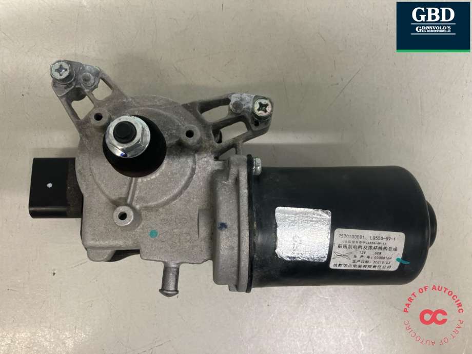 Viskermotor frontrute til XPeng G3 2021-->>  (7520100DG1-00-00|LG550-59-1|)