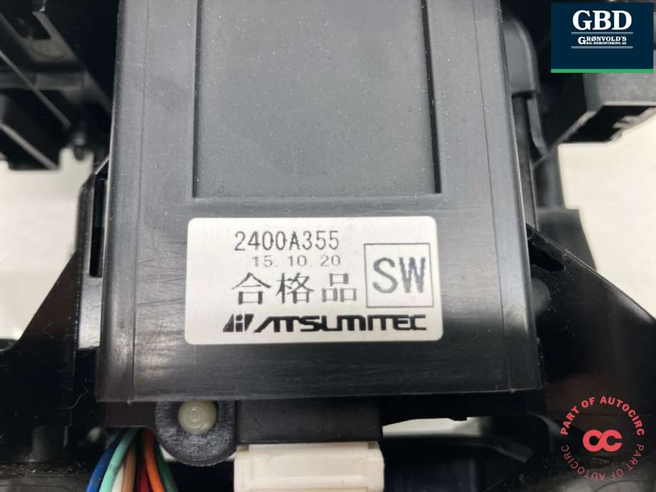 Girstang/girvelger automat til Mitsubishi Outlander 2015-->> (Type III, Fase 2) (2400A355|)