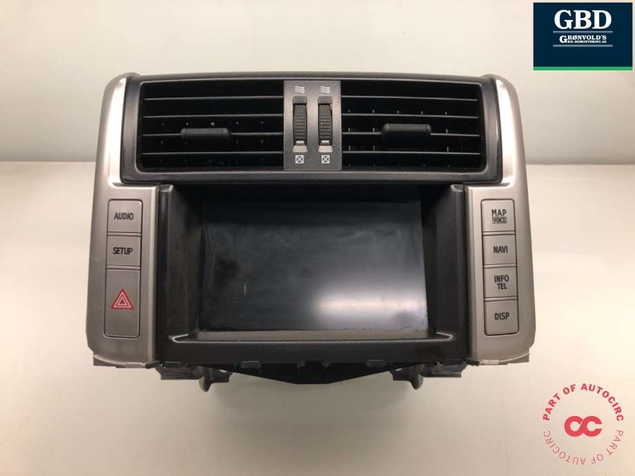 Bilstereo navigasjon skjerm til Toyota Land Cruiser 150, 2010-2013 (Fase 1)  (8643160084)