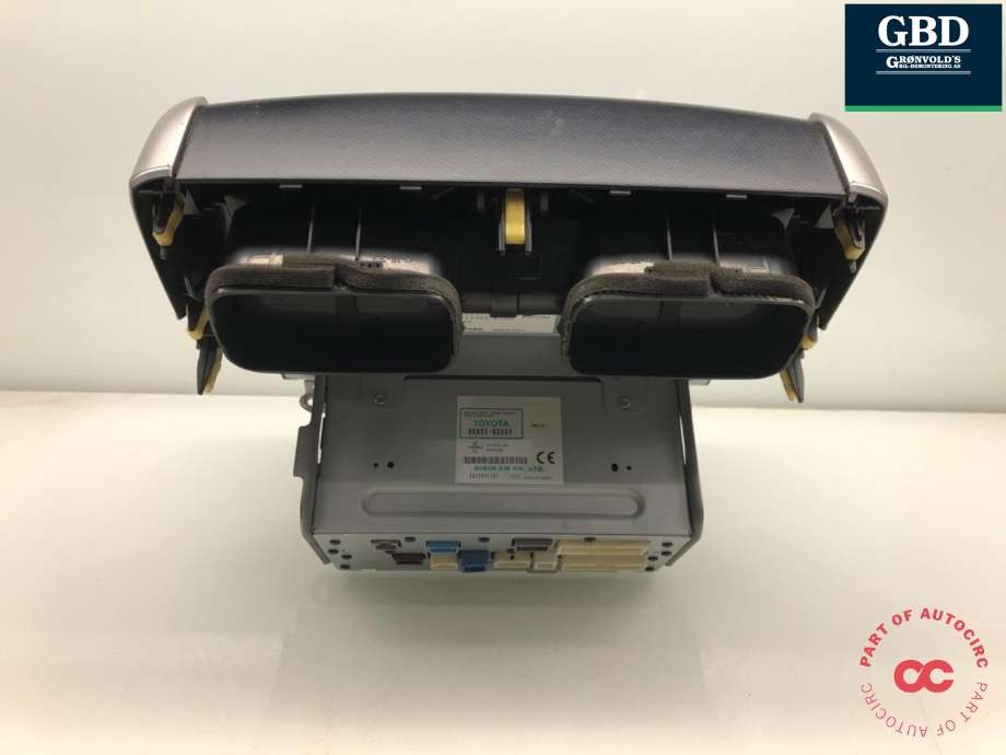 Bilstereo navigasjon skjerm til Toyota Land Cruiser 150 2010-2013 (Fase 1)  (8643160084|)