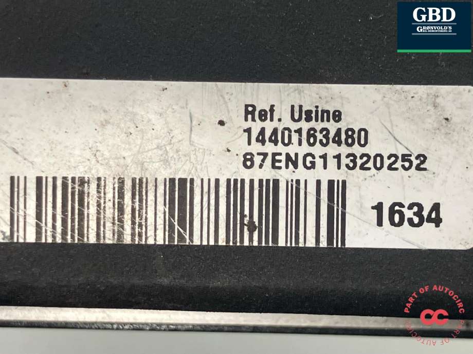 ABS sentral til Citroën Jumpy 2007-2016 (Type II) (16 809 332 80|16 072 366 80 |16 062 536 80|16 062 535 80| 0 265 951 576)