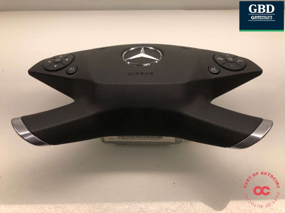 Airbag rattpute til Mercedes E-Klasse 2009-2013 (Fase 1) (W212) (W212) (A 212 860 01 02|A 212 860 01 02  9116|)