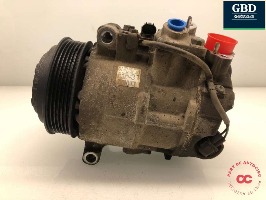 Aircondition kompressor til Mercedes E-Klasse, 2009-2013 (Fase 1) (W212) (W212) (A 000 830 25 00)