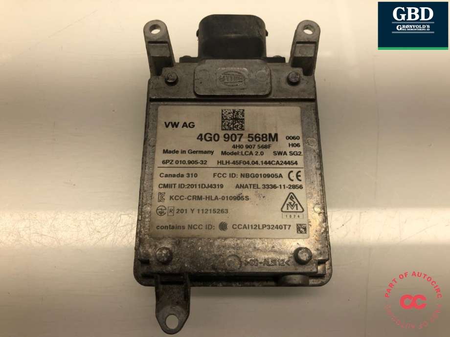 Sensor blindsone til Audi A7 2014-2018 (Type I, Fase 2)  (4G0 907 568 M|)