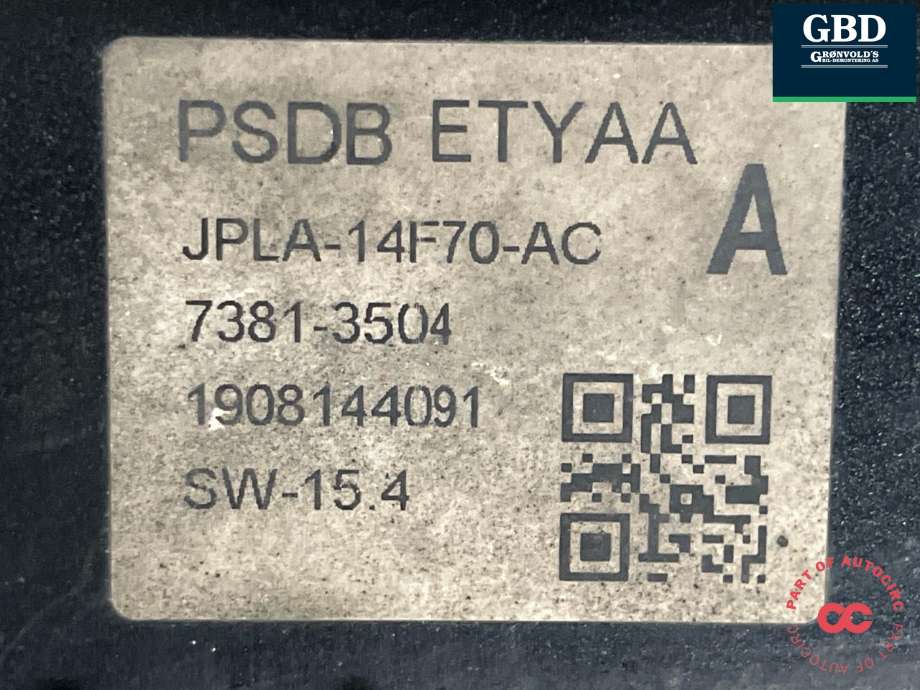 Styreenhet batteri til Jaguar I-PACE 2018-->> (T4A48077|N8B214F70AA|J9C10581| JPLA14F70AC)