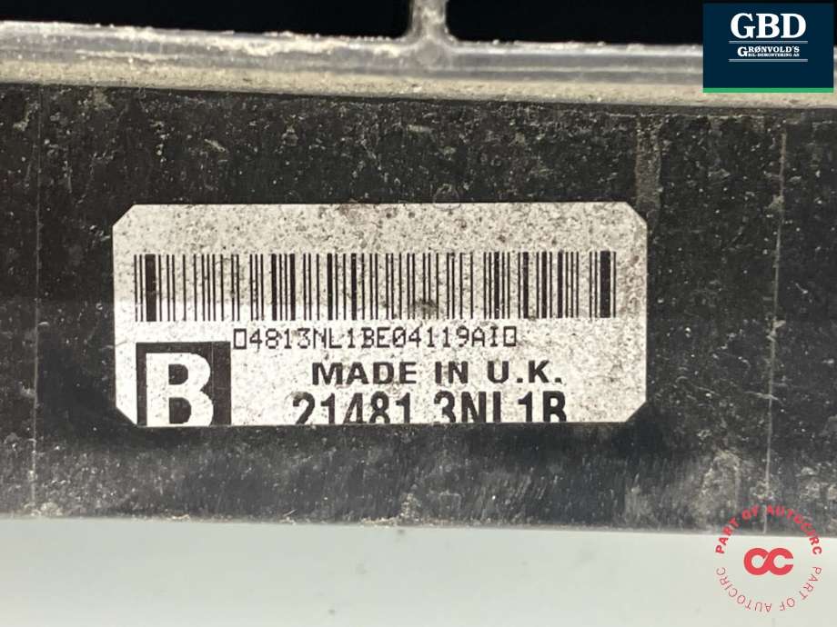 Kjølevifte elektrisk til Nissan Leaf 2018-->> (Type II)  (214813NL1B|)