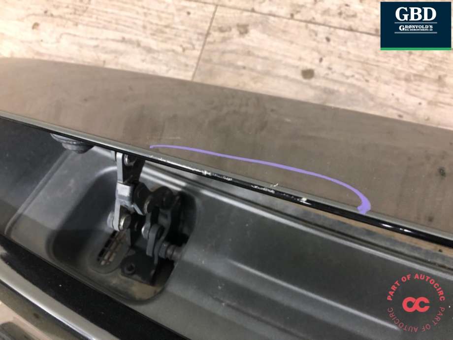 Spoiler bakluke til Audi A7 2014-2018 (Type I, Fase 2) (4G8 827 934 B|)