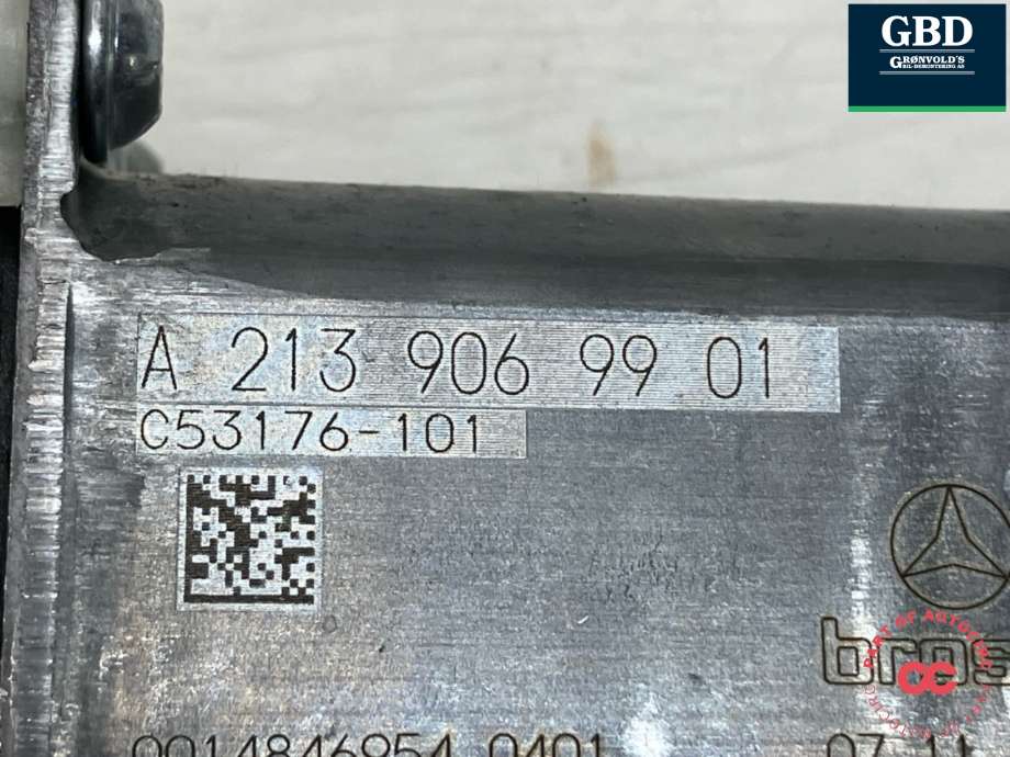 Ruteheis, kun motor, venstre foran til Mercedes E-Klasse 2016-2023 (W213) (W213) (A 213 906 99 01|A213 906 99 01|)