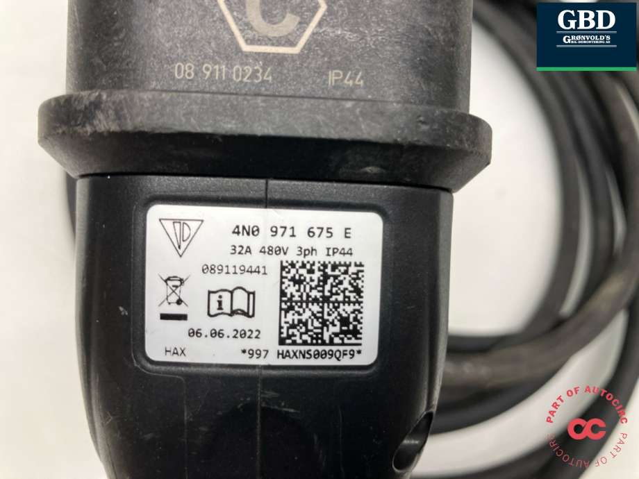 Batterilader kabel til Renault Zoe 2013-2019 (Fase 1) (4N0 971 675 E|)