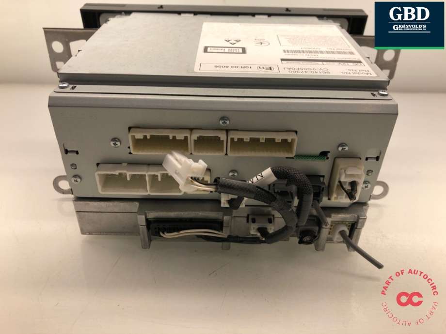 Bilstereo navigasjon til Toyota Prius 2016-2023 (Type IV) (combi) (combi) (8614047360|)