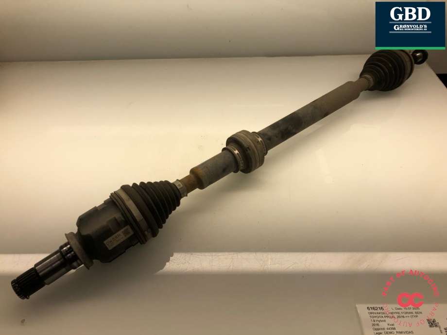 Drivaksel høyre foran, bensin/automat til Toyota Prius 2016-2023 (Type IV) (combi) (combi) (4341047040|)