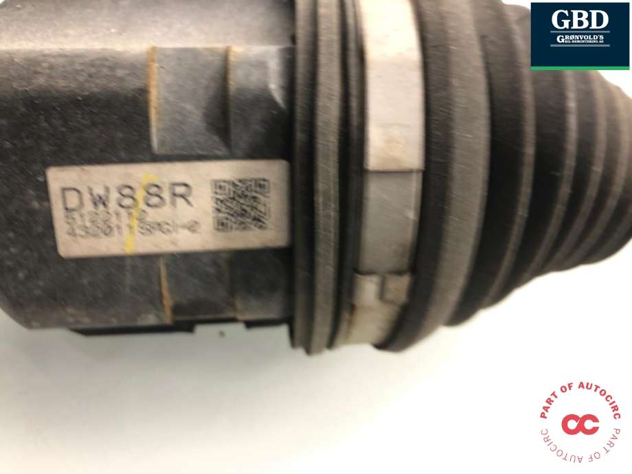 Drivaksel høyre foran, bensin/automat til Toyota Prius 2016-2023 (Type IV) (combi) (combi) (4341047040|)