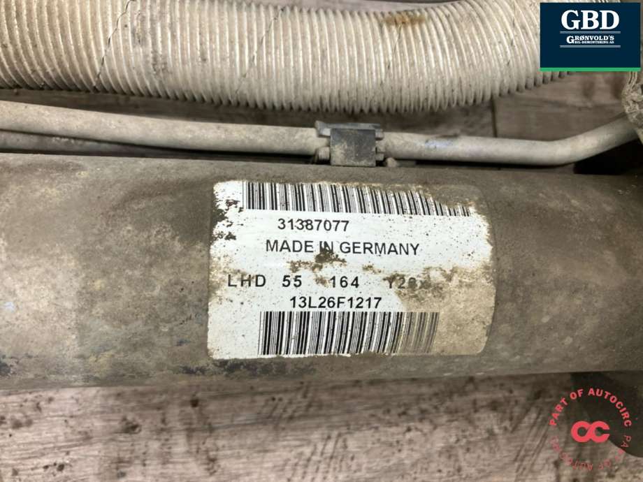 Tannstang til Volvo V70 2014-2016 (Type III, Fase 2)  (36001638|31387077|)