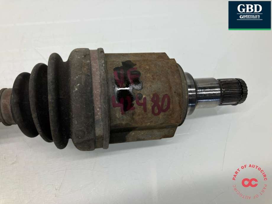 Drivaksel venstre foran, diesel/manuell til Mitsubishi Outlander 2012-2015 (Type III, Fase 1) (3815A497|)