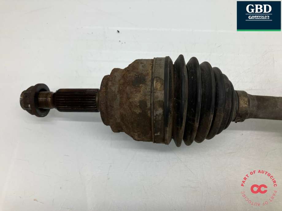 Drivaksel venstre foran, diesel/manuell til Mitsubishi Outlander 2012-2015 (Type III, Fase 1) (3815A497|)