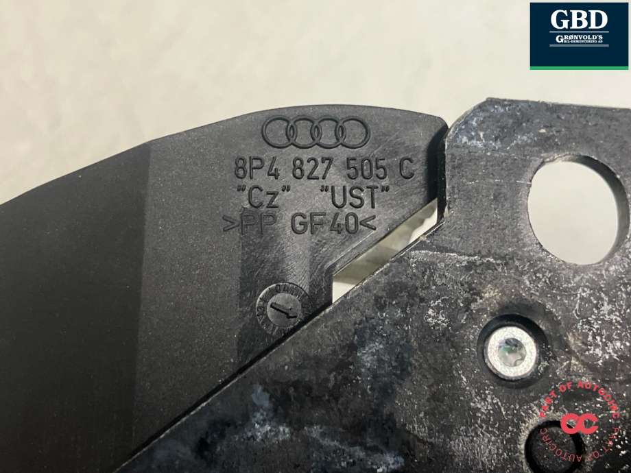 Baklukelås til Audi A6 2008-2011 (Type III, Fase 2) (C6) (C6) (8P4 827 505 D|8P4 827 505 C|)