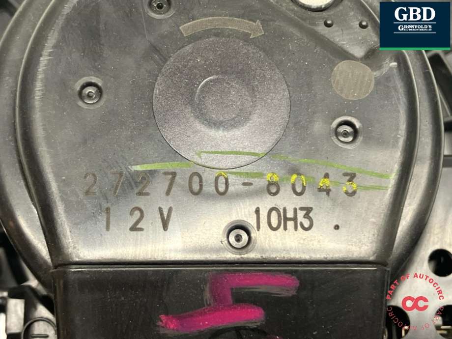 Varmeapparat motor til Toyota RAV4 2006-2009 (Type III, Fase 1)  (8710302150|8710342100|272700-8043)