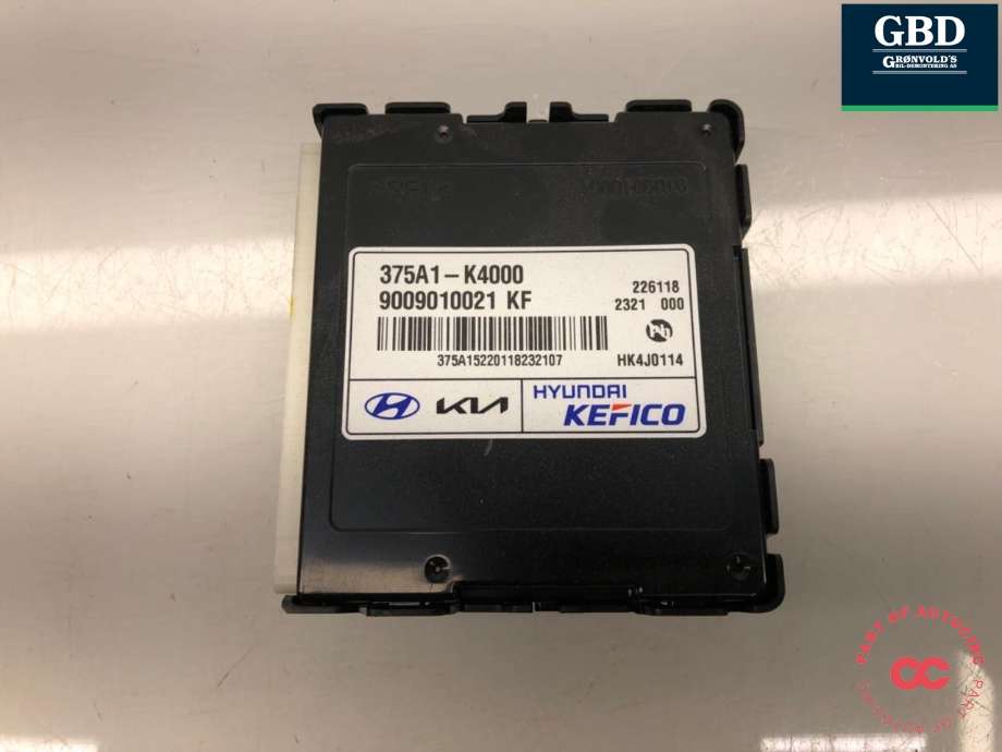 Styreenhet batteri elbil (BMS - Battery Management System) til Hyundai Kona, 2021-2023 (Type I, Fase 2)  (375A1K4 000)