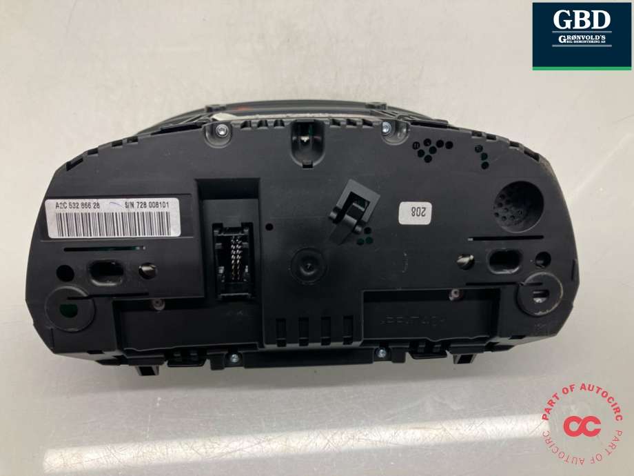 Instrumentpanel til BMW 3-Serie 2005-2011 (E90/E91/E92/E93) (E90/E91/E92/E93) (62 10 9 316 127|A2C 532 866 28|)