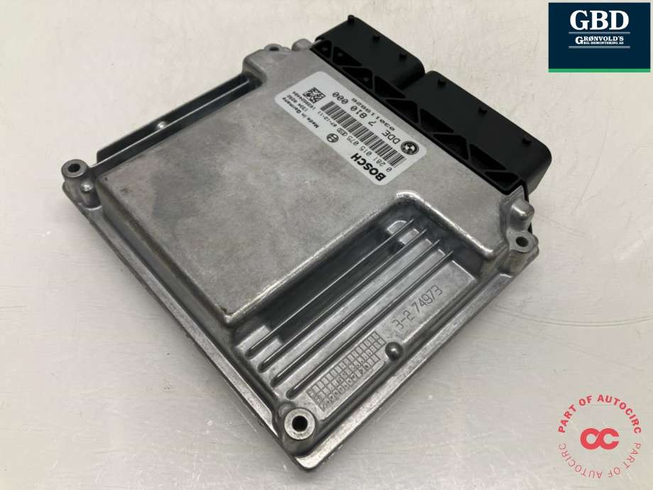 Styreenhet motor til BMW 3-Serie 2005-2011 (E90/E91/E92/E93) (E90/E91/E92/E93) (13 61 8 512 587|DDE 7 810 000|0 281 015 075)