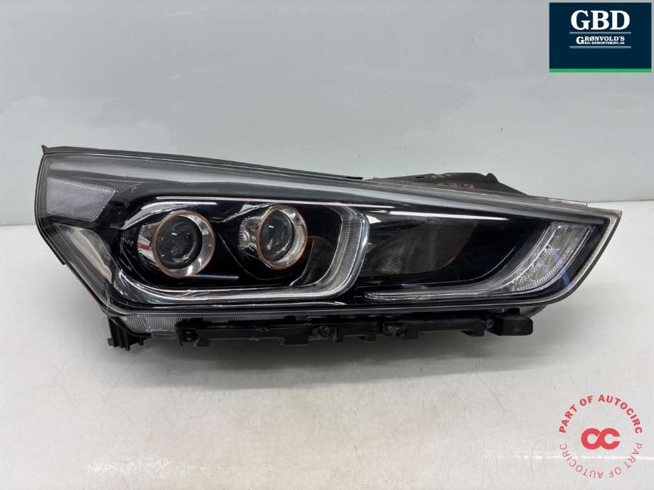 Frontlykt høyre full-LED til Hyundai Ioniq Electric, 2016-2019 (Fase 1)  (92102G 7000WPR)