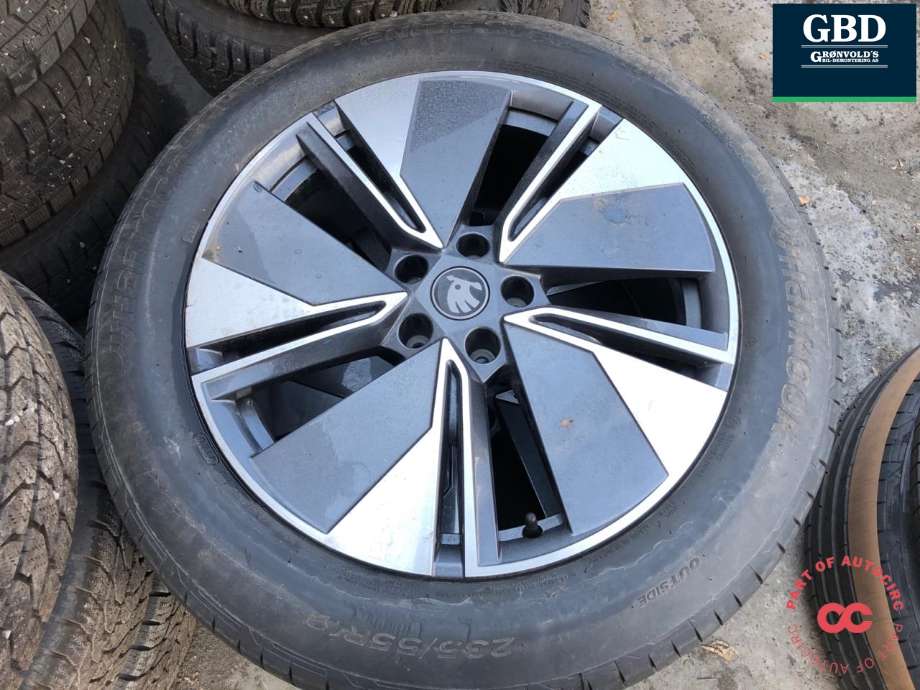 Hjulsett aluminium sommer til Škoda Elroq 2025-->> (255/50R19|HANKOOK VENTUS EVO3|ÅR3924 7|5MM)