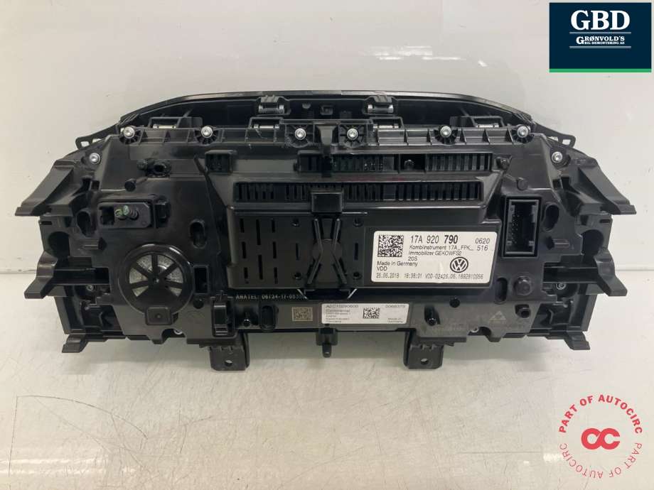 Instrumentpanel til VW T-Roc 2017-->> (CONTINENTAL|17A 920 790|A2C10290600|)
