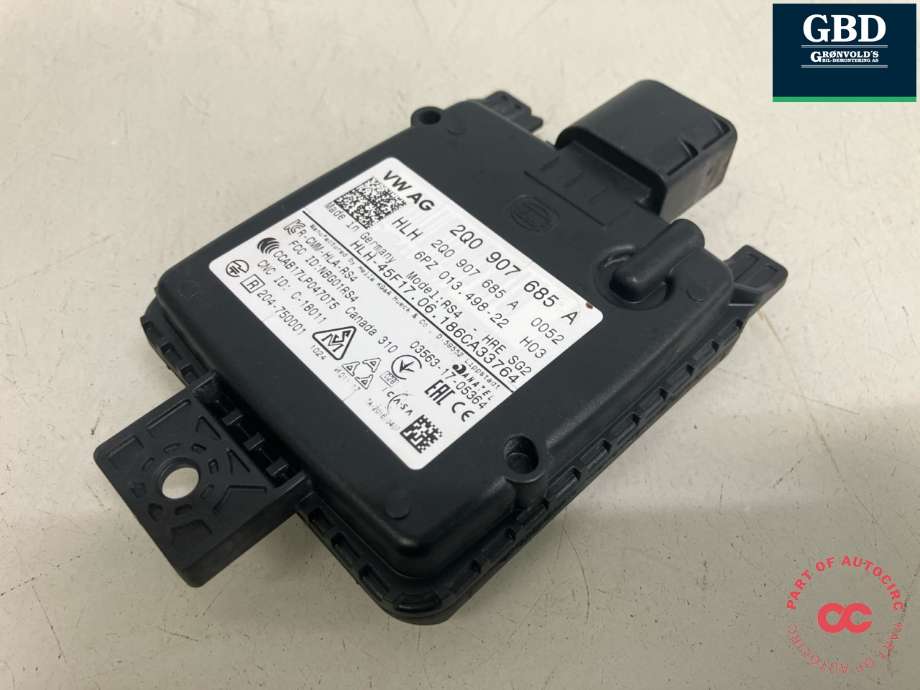 Sensor blindsone til VW T-Roc 2017-->>  (2Q0 907 685 A|6PZ 013 498 - 22|)