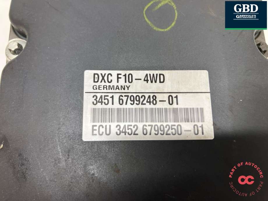 ABS sentral til BMW 5-Serie 2010-2017 (F10/F11) (F10/F11) (34 51 6 852 821|3451 6799248-01|)