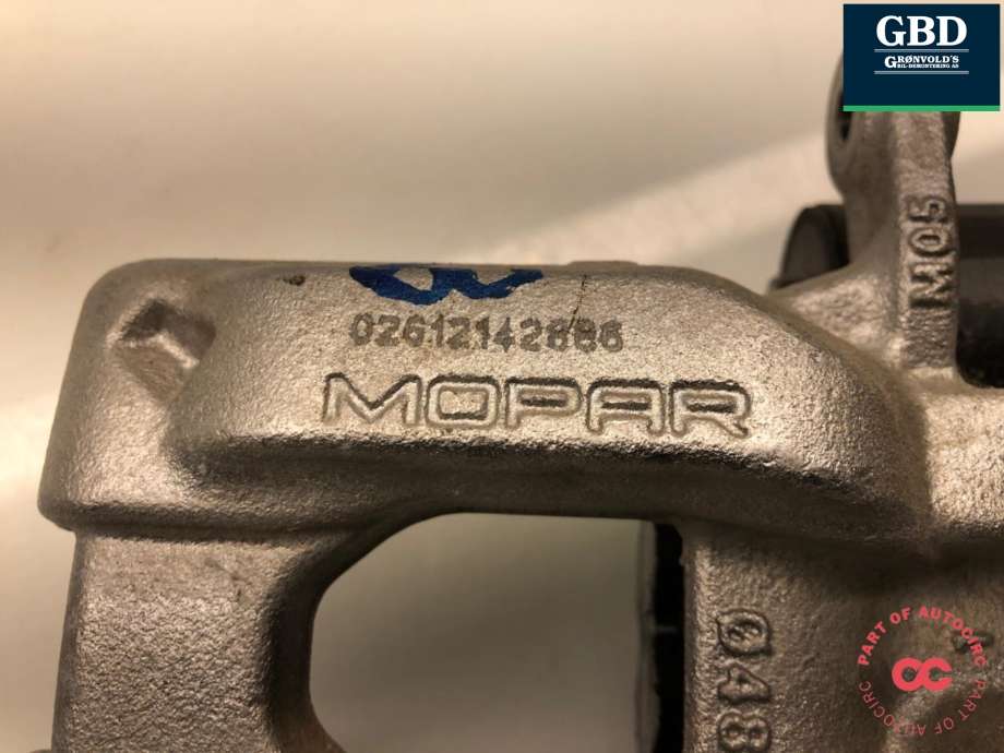 Bremsecaliper venstre bak, elektrisk til Peugeot e-3008 2023-->>  (16 479 000 80|16 478 985 80|)
