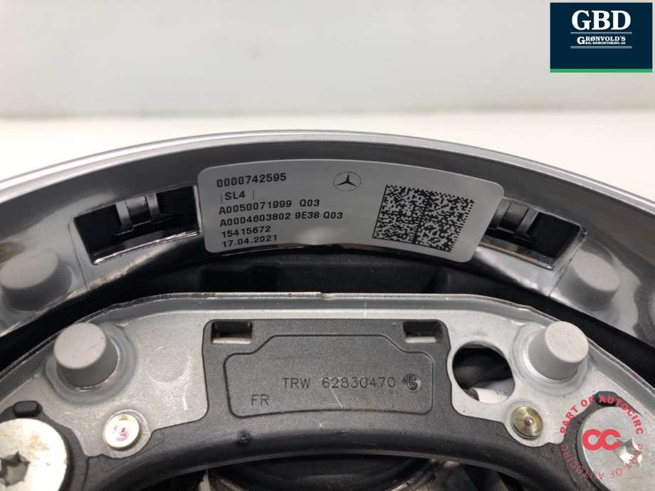 Ratt til Mercedes EQC 2019-->> (A 000 460 38 02 9E38|)