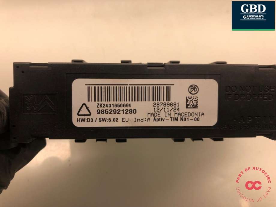 Styreenhet diverse til Peugeot e-3008 2023-->> (98 529 212 80|)
