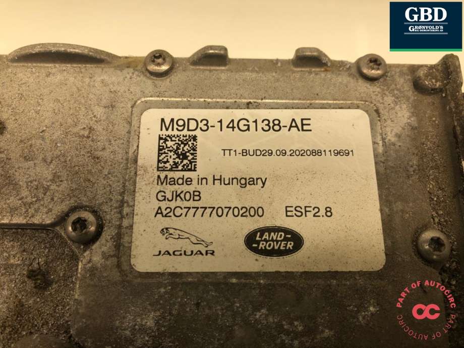 Inverter elbil til Jaguar I-PACE 2018-->>  (T4K19967|M9D314G138AJ|T4K16154  | M9D314G138AE)
