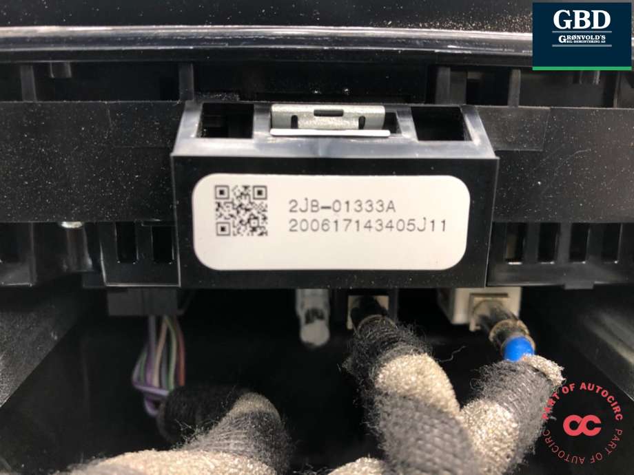 Varmeapparat betjening til Jaguar I-PACE 2018-->> (T4K15324|J9D313D734CE|)
