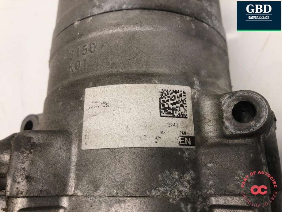 Aircondition kompressor elbil til Jaguar I-PACE 2018-->>  (J9D1265|N2A319D662AC|J9C27188  | N2A319D662AA)