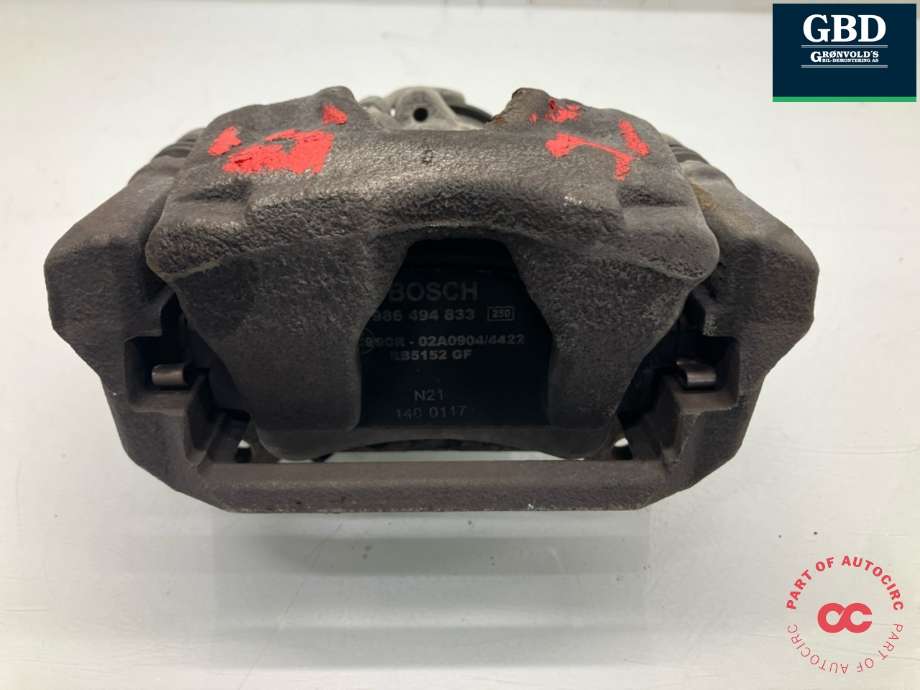 Bremsecaliper høyre bak, elektrisk til Audi A4 2015-2019 (Type V, Fase 1) (B9) (B9) (8W0 615 404 M  SL7|8W0 615 404|)