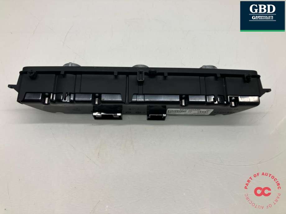 Varmeapparat betjening til Audi A4 2015-2019 (Type V, Fase 1) (B9) (B9) (8W0 820 043 BG 5PR|8W0 820 043 Q  5PR|)