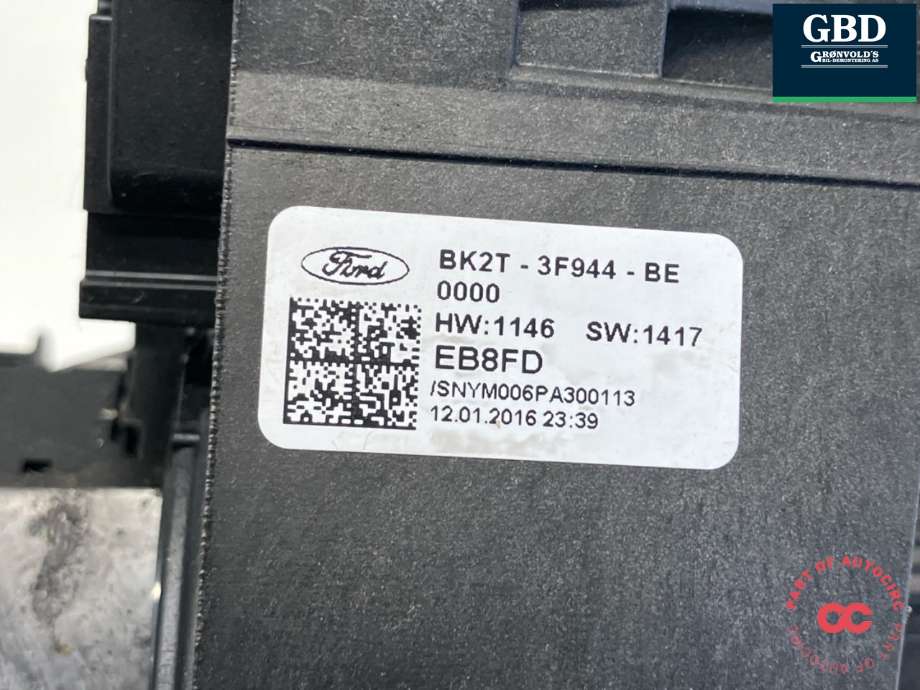 Bryter combi til Ford Transit Custom 2013-2023 (Type I)  (1876932| CV6T-13335-BE|1850424| F1FT-17A553-BA|2068489| BK2T-3F944-BF | BK2T-3F944-BE)