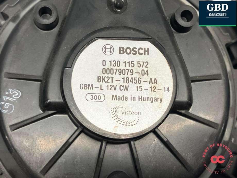 Varmeapparat motor til Ford Transit Custom 2013-2023 (Type I)  (2368958|BK2T-18456-AD|BK2T-18456-AA)