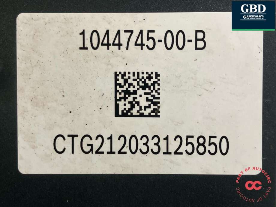ABS sentral til Tesla Model 3 2018-2023 (Fase 1)  (1044746-00-A|1044745-00-B|)