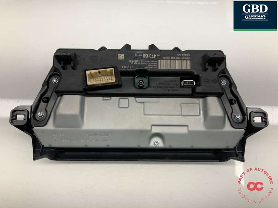 Instrumentpanel til Citroën ë-C4 2020-->>  (98 490 727 80|)