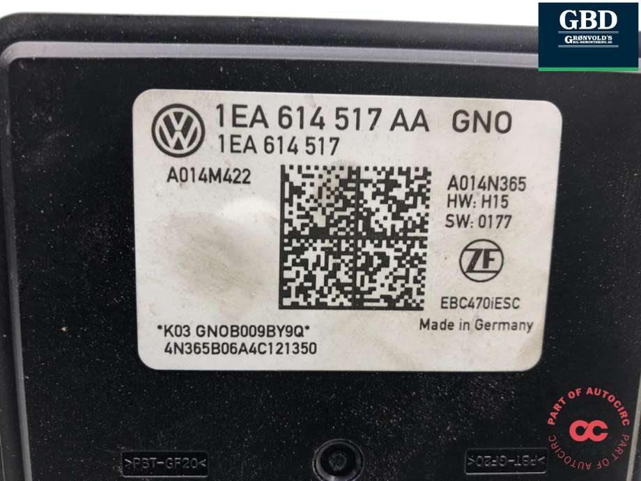 ABS sentral til VW ID.4 2020-->>  (1EA 614 517 AA BEF|)
