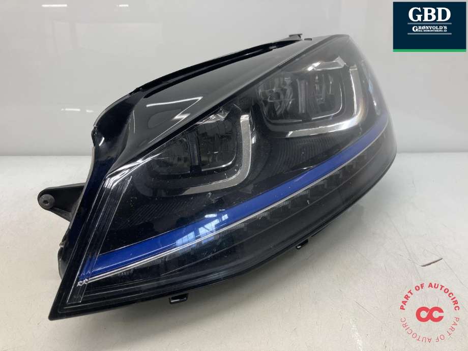 Frontlykt venstre full-LED til VW Golf VII 2012-2017 (Fase 1)  (VALEO|5GE 941 773|5GE 941 035|90051014)