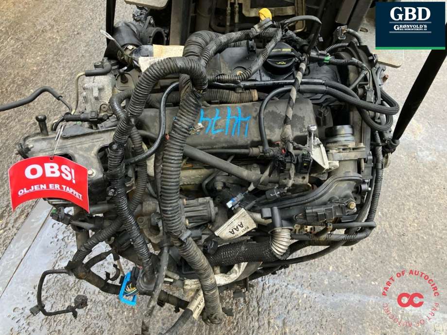 Motor diesel til Ford Focus 2011-2014 (Type III, Fase 1)  (T3DB|1733055|AV6Q-6006-BA)