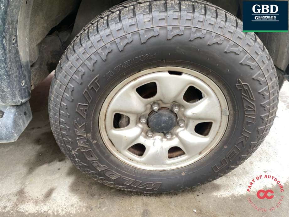 Hjulsett aluminium sommer til Toyota Hilux 2006-2011 (NO PART ID|)