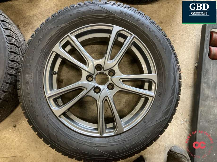 Hjulsett aluminium vinter til Subaru XV 2018-->> (Type II)  (NOKIAN|HAKKAPELIITTA R2|225/60R17|7JX17H2  ET55)