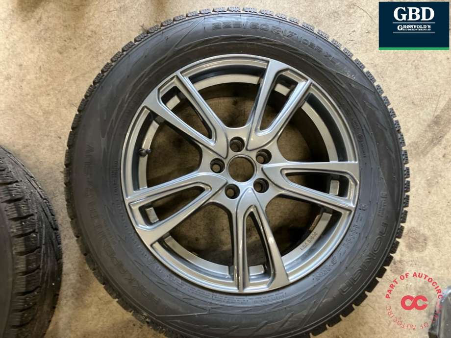 Hjulsett aluminium vinter til Subaru XV 2018-->> (Type II)  (NOKIAN|HAKKAPELIITTA R2|225/60R17|7JX17H2  ET55)